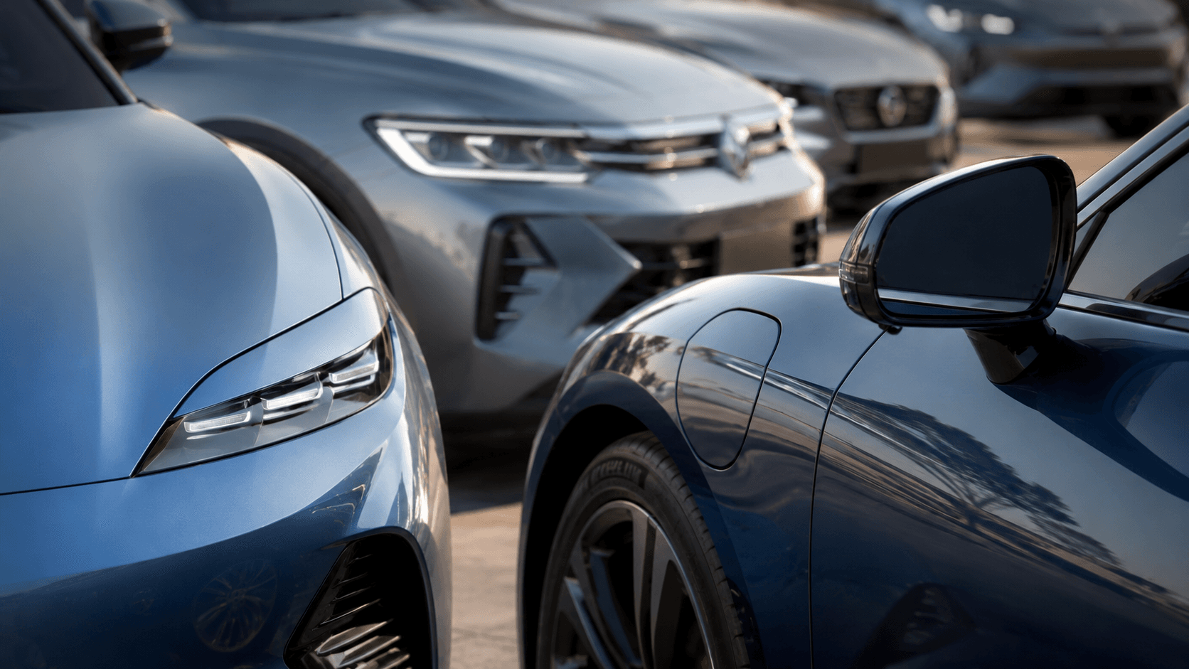 A selection of vehicles representing WEIJIA multi-brand sourcing